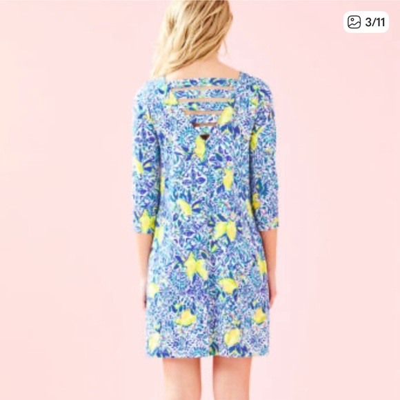 Lilly Pulitzer Ophelia Swing Dress Zest for Life - Picture 3 of 9